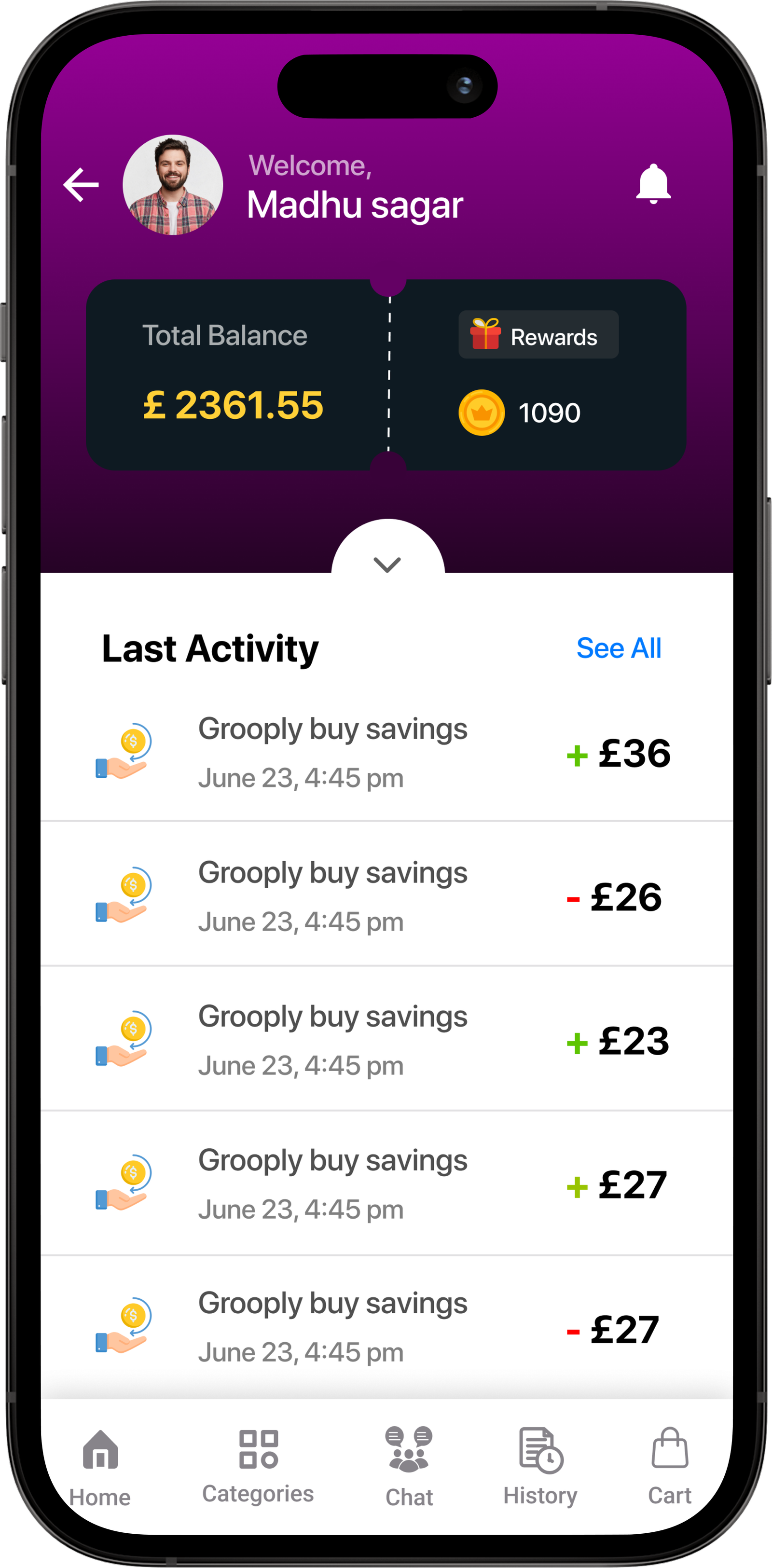 Grooply Smart Wallet